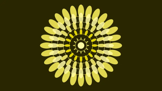 Sunbeam Yellow mandala desktop wallpaper — free 4K sunbeam yellow wallpaper 3840x2160