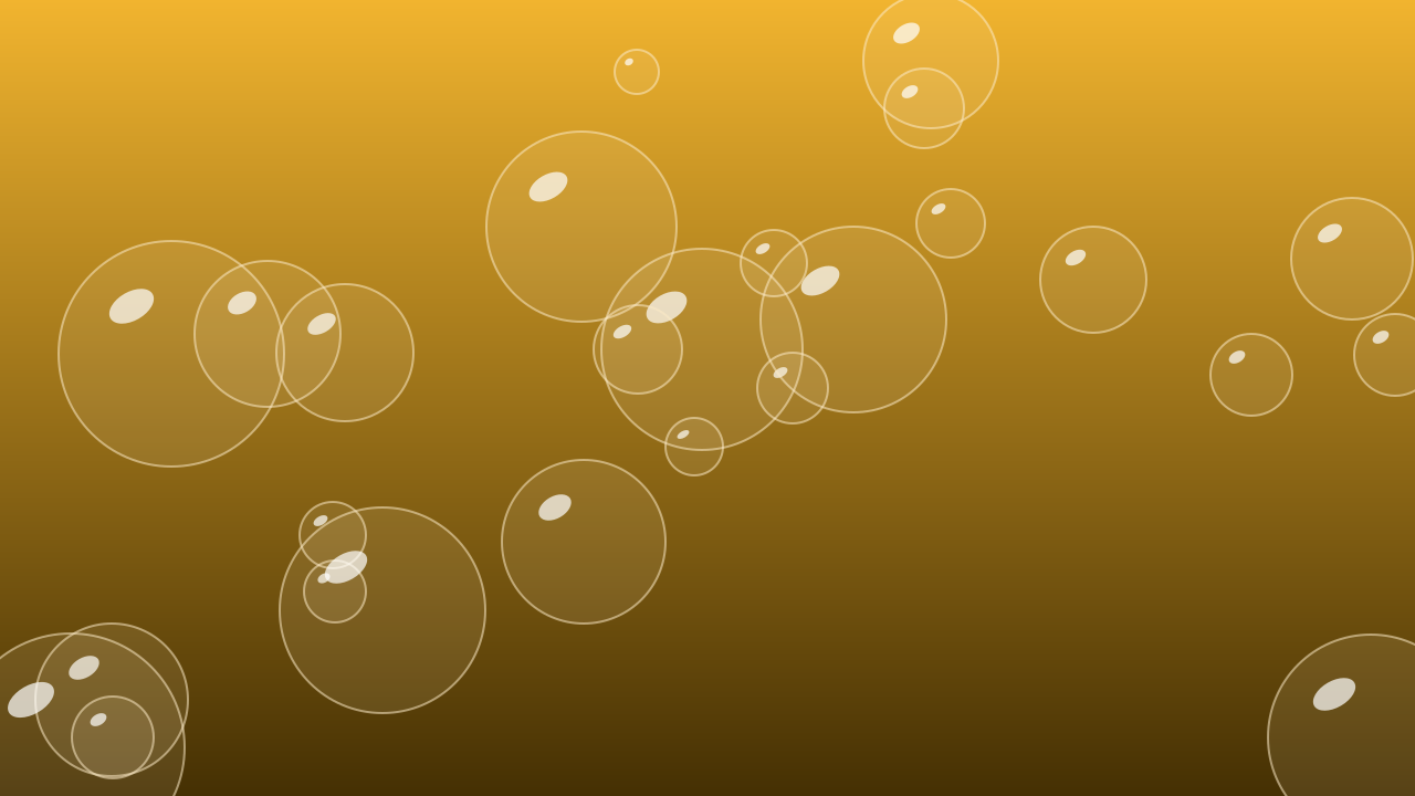 Sunflower Gold bubbles background — free HD sunflower gold color wallpaper 1920x1080