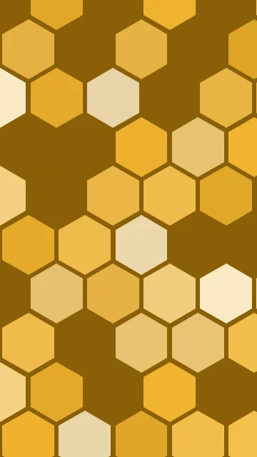 Sunflower Gold hexagon phone wallpaper — free HD sunflower gold mobile wallpaper 1080x1920