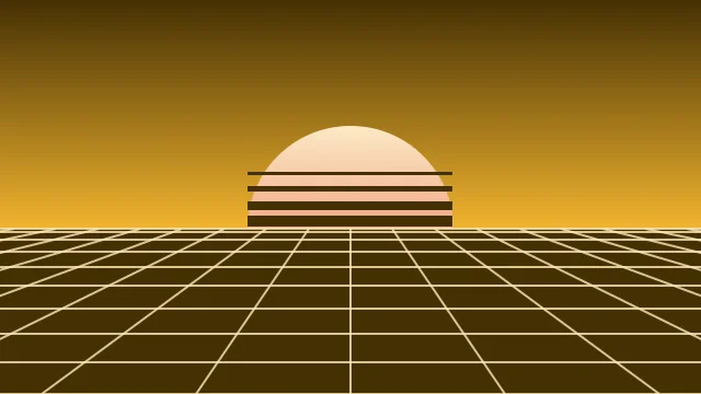 Sunflower Gold vaporwave background — free HD sunflower gold color wallpaper 1920x1080