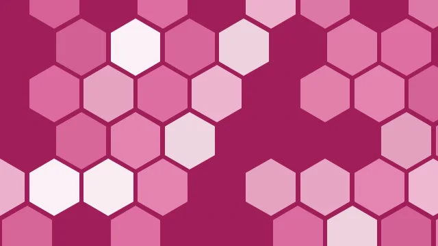 Sweet Peony hexagon desktop wallpaper — free 4K sweet peony wallpaper 3840x2160
