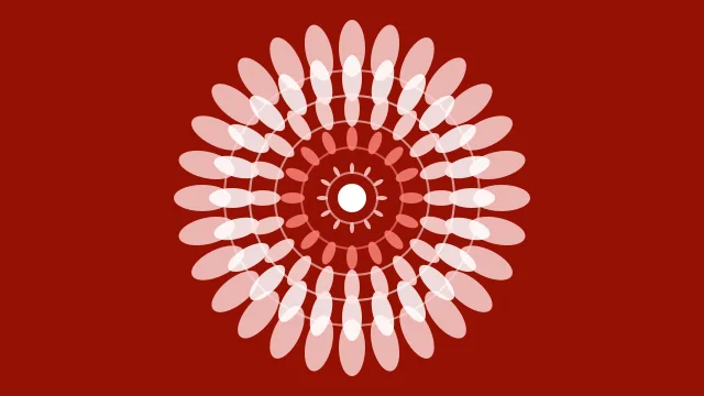 Sweet Salmon mandala background — free HD sweet salmon color wallpaper 1920x1080