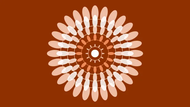 Tangerine Dream mandala background — free HD tangerine dream color wallpaper 1920x1080
