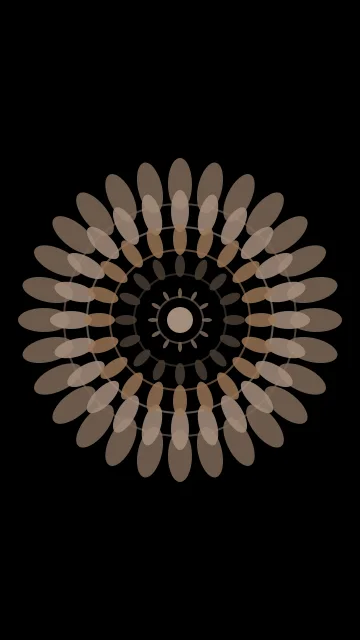 Taupe mandala phone wallpaper — free HD taupe mobile wallpaper 1080x1920