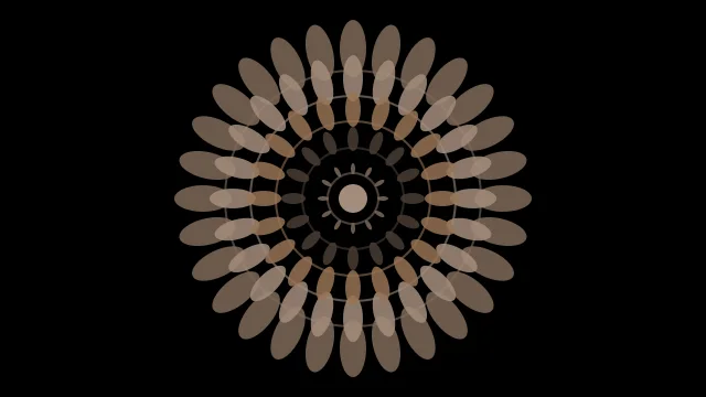 Taupe mandala background — free HD taupe color wallpaper 1920x1080