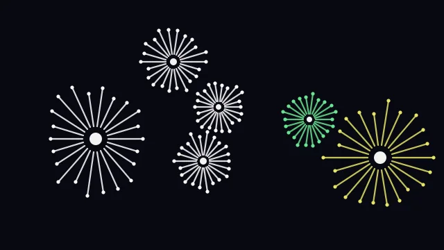 Tea Green fireworks desktop wallpaper — free 4K tea green wallpaper 3840x2160