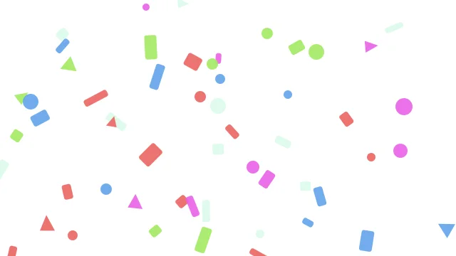 Teal 100 confetti desktop wallpaper — free 4K teal 100 wallpaper 3840x2160