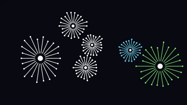 Teal 100 fireworks desktop wallpaper — free 4K teal 100 wallpaper 3840x2160