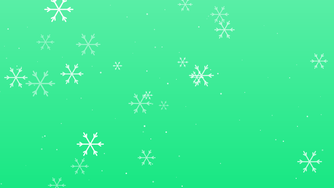 Teal 100 snowflake background — free HD teal 100 color wallpaper 1920x1080