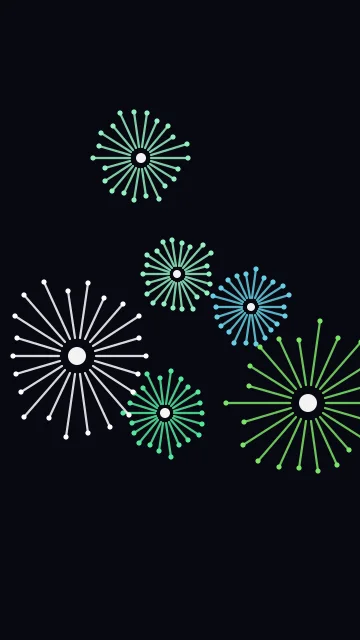 Teal 500 fireworks phone wallpaper — free HD teal 500 mobile wallpaper 1080x1920