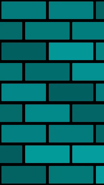 Teal brick phone wallpaper — free HD teal mobile wallpaper 1080x1920
