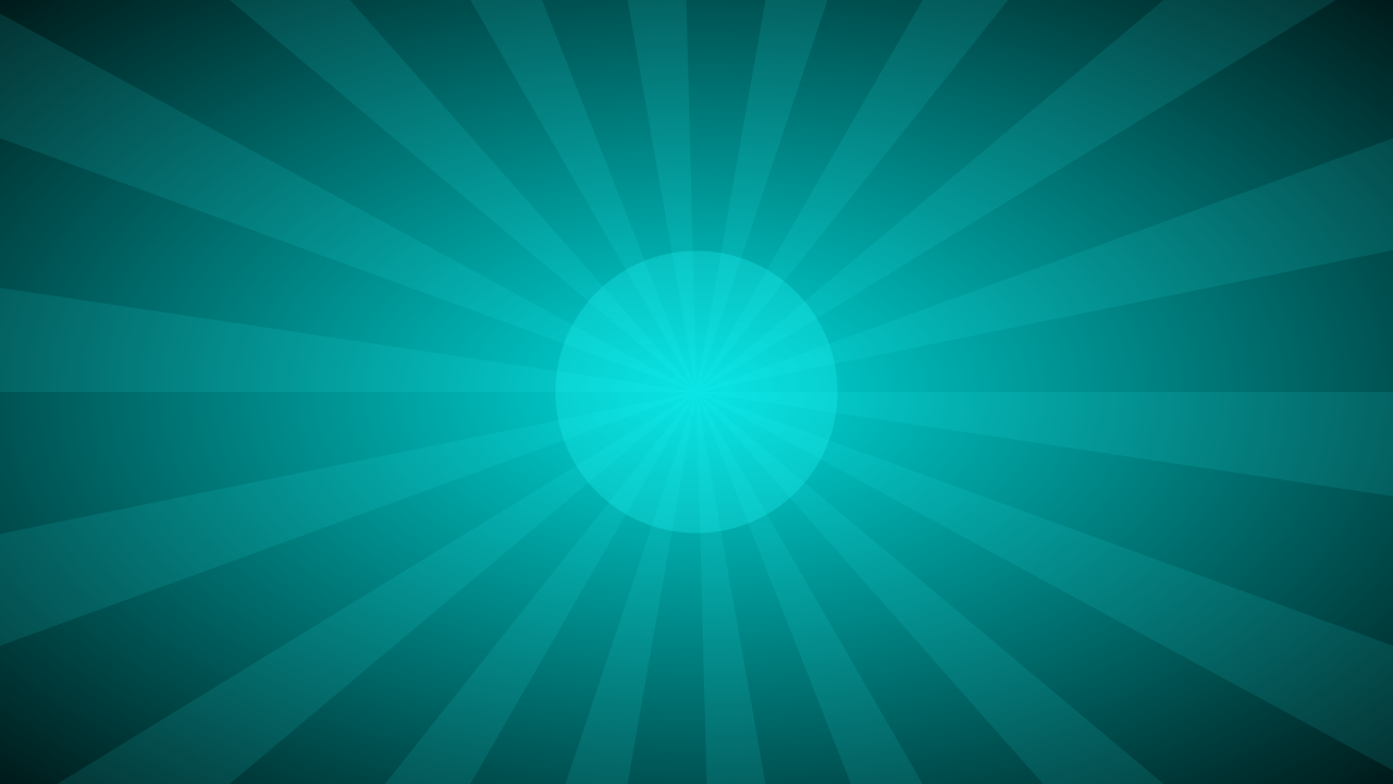 Teal rays background — free HD teal color wallpaper 1920x1080