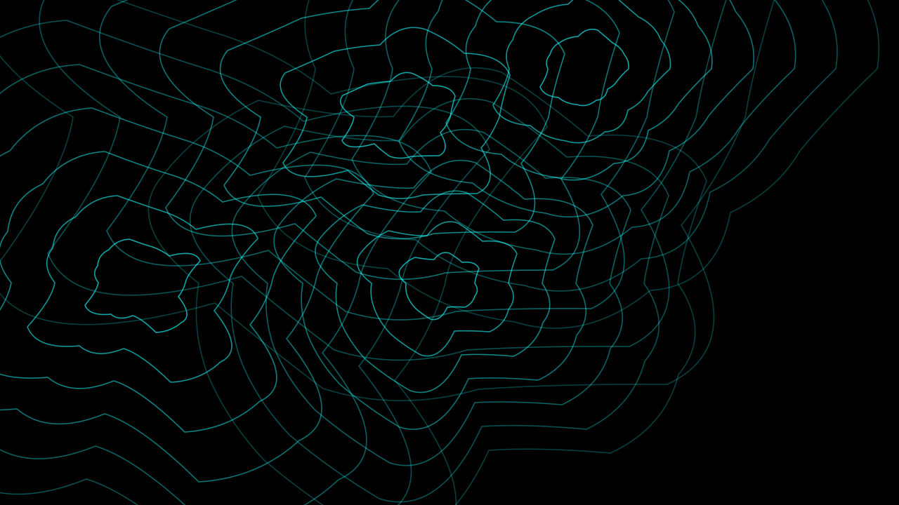 Teal topographic background — free HD teal color wallpaper 1920x1080