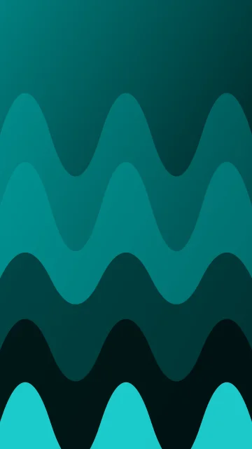 Teal waves phone wallpaper — free HD teal mobile wallpaper 1080x1920