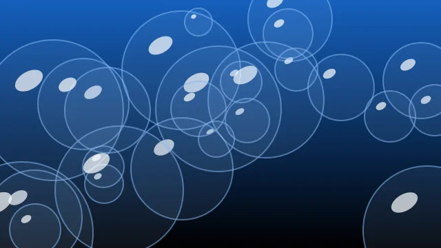 Tech Blue bubbles desktop wallpaper — free 4K tech blue wallpaper 3840x2160
