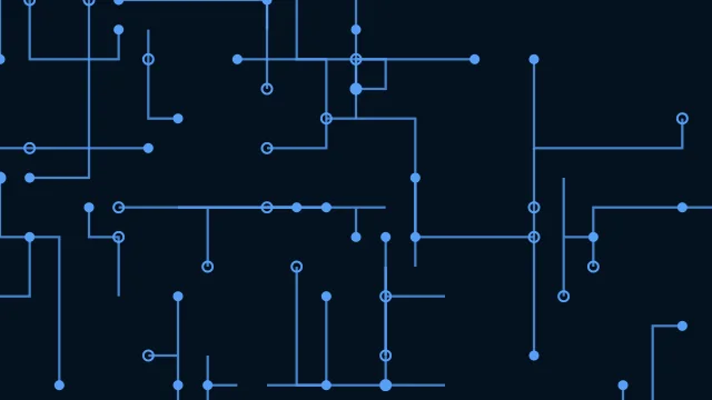 Tech Blue circuit desktop wallpaper — free 4K tech blue wallpaper 3840x2160