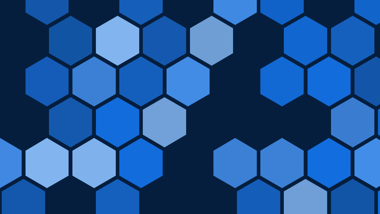 Tech Blue hexagon background — free HD tech blue color wallpaper 1920x1080
