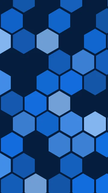 Tech Blue hexagon phone wallpaper — free HD tech blue mobile wallpaper 1080x1920