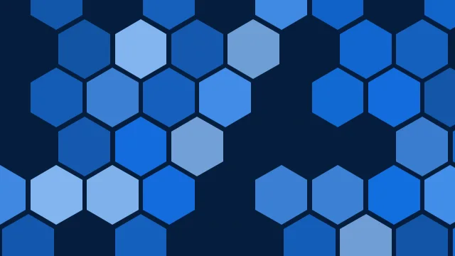 Tech Blue hexagon desktop wallpaper — free 4K tech blue wallpaper 3840x2160
