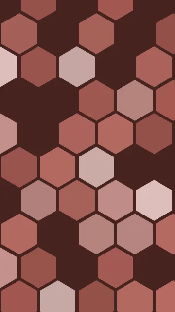 Terracotta Clay hexagon phone wallpaper — free HD terracotta clay mobile wallpaper 1080x1920