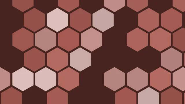 Terracotta Clay hexagon background — free HD terracotta clay color wallpaper 1920x1080
