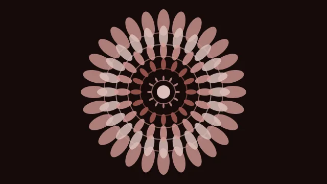 Terracotta Clay mandala background — free HD terracotta clay color wallpaper 1920x1080