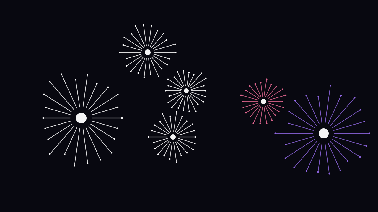 Thistle fireworks background — free HD thistle color wallpaper 1920x1080