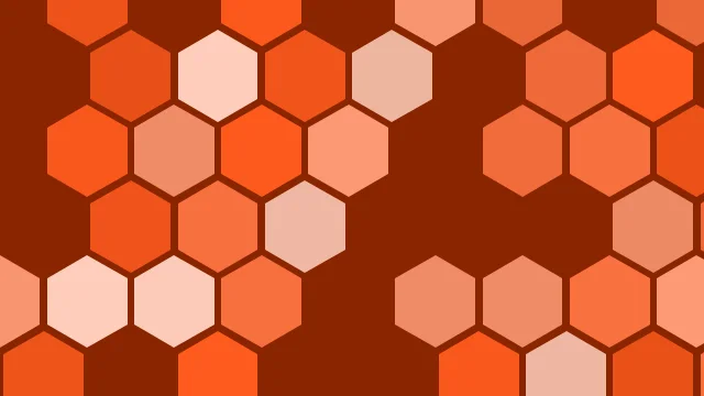 Tiger Flame hexagon background — free HD tiger flame color wallpaper 1920x1080