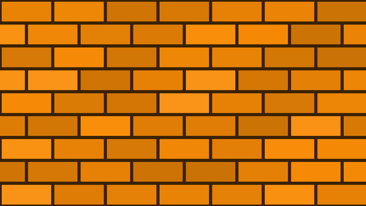 Tiger Orange brick background — free HD tiger orange color wallpaper 1920x1080