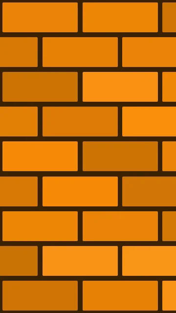Tiger Orange brick phone wallpaper — free HD tiger orange mobile wallpaper 1080x1920