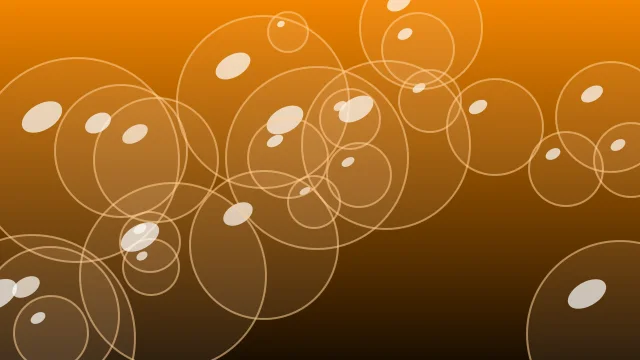 Tiger Orange bubbles background — free HD tiger orange color wallpaper 1920x1080