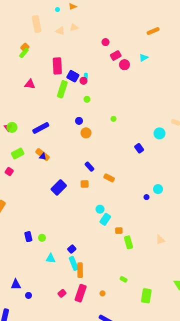Tiger Orange confetti phone wallpaper — free HD tiger orange mobile wallpaper 1080x1920