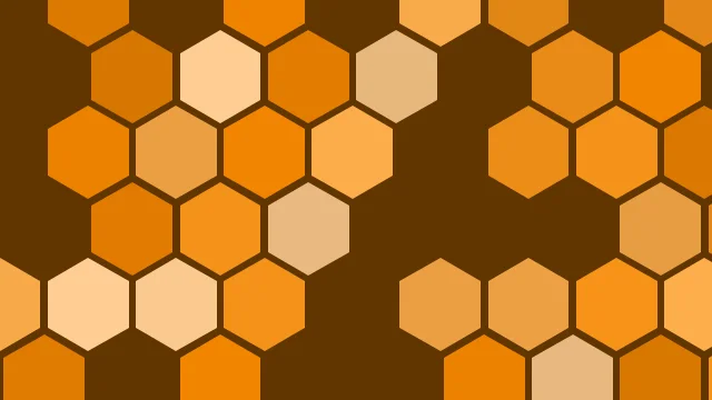 Tiger Orange hexagon background — free HD tiger orange color wallpaper 1920x1080