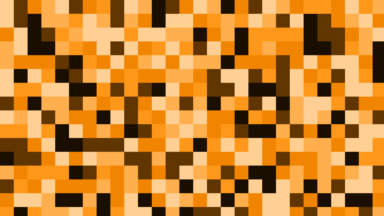 Tiger Orange pixel background — free HD tiger orange color wallpaper 1920x1080
