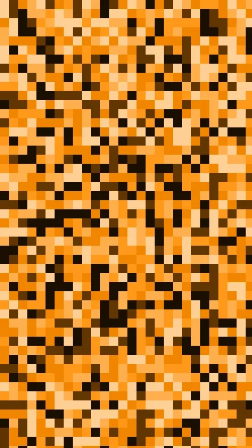 Tiger Orange pixel phone wallpaper — free HD tiger orange mobile wallpaper 1080x1920
