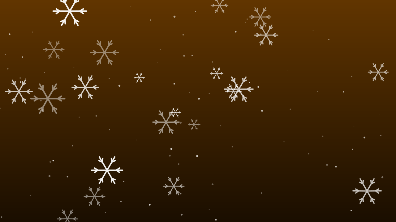 Tiger Orange snowflake background — free HD tiger orange color wallpaper 1920x1080