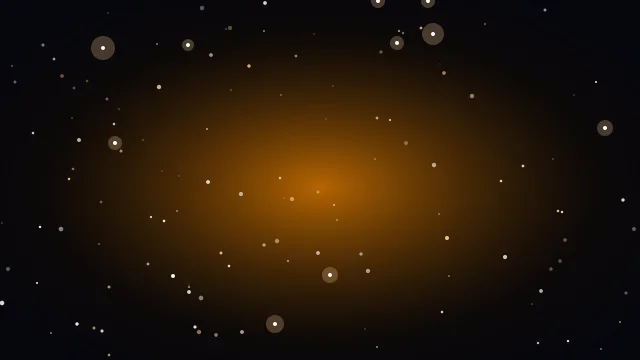 Tiger Orange starry background — free HD tiger orange color wallpaper 1920x1080