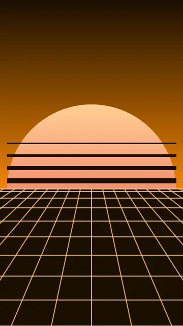 Tiger Orange vaporwave phone wallpaper — free HD tiger orange mobile wallpaper 1080x1920