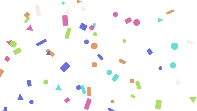 Toasted Almond confetti background — free HD colorful background