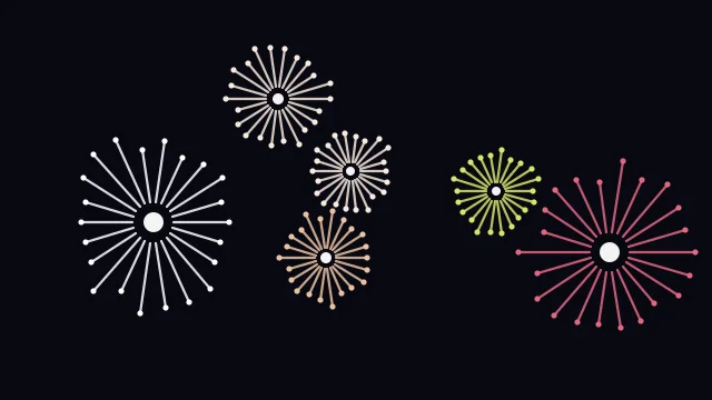 Toasted Almond fireworks background — free HD toasted almond color wallpaper 1920x1080