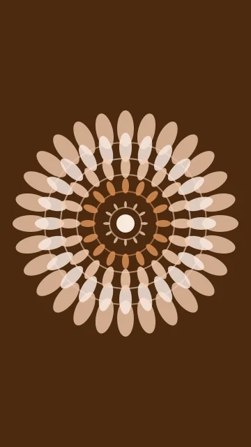 Toasted Almond mandala phone wallpaper — free HD toasted almond mobile wallpaper 1080x1920