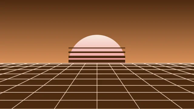 Toasted Almond vaporwave background — free HD toasted almond color wallpaper 1920x1080