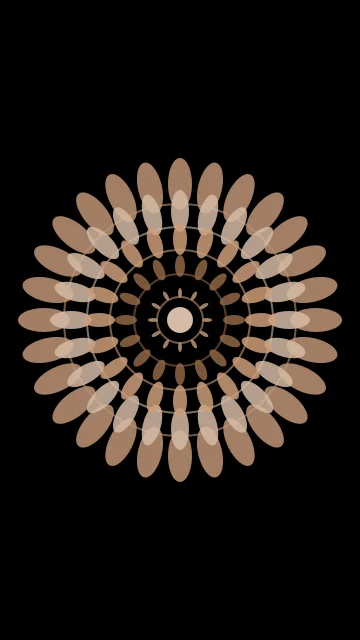 Toffee Brown mandala phone wallpaper — free HD toffee brown mobile wallpaper 1080x1920