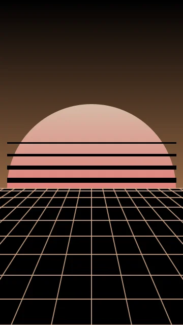 Toffee Brown vaporwave phone wallpaper — free HD toffee brown mobile wallpaper 1080x1920