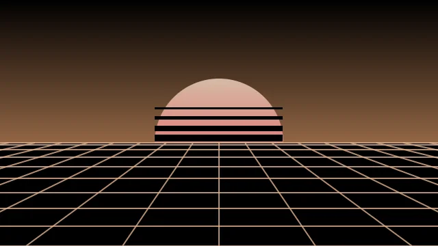 Toffee Brown vaporwave desktop wallpaper — free 4K toffee brown wallpaper 3840x2160