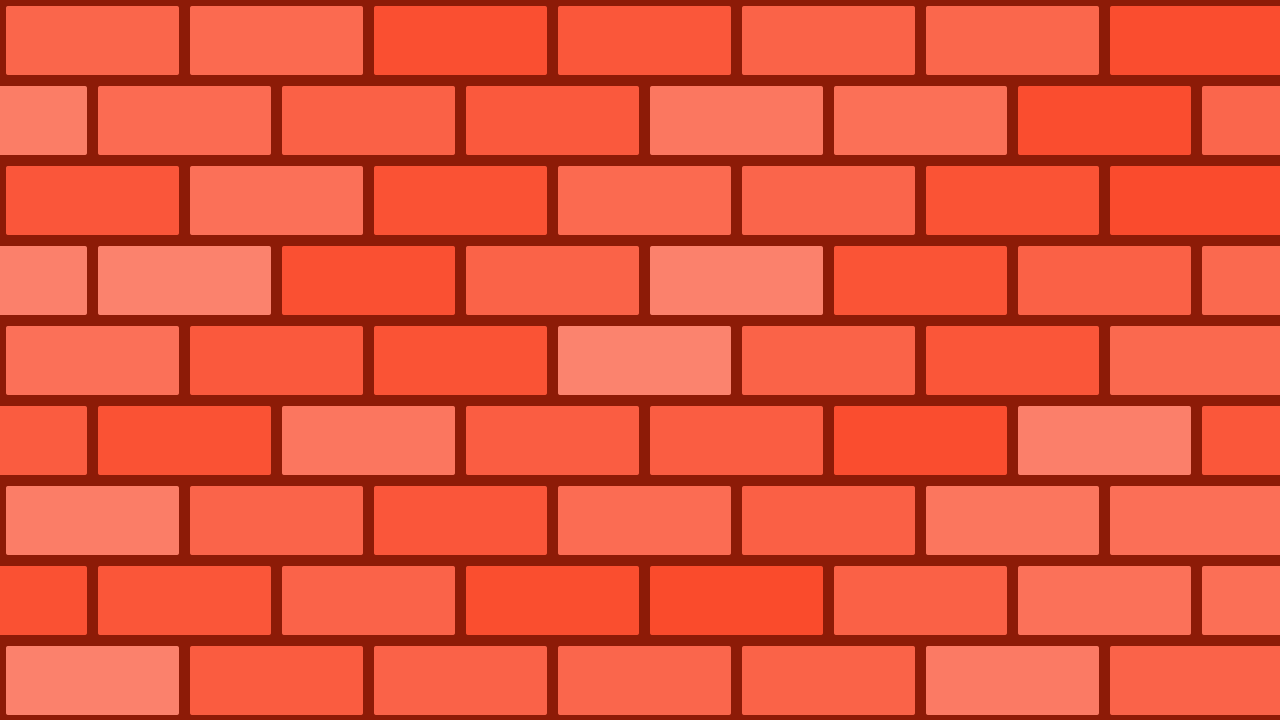 Tomato brick background — free HD tomato color wallpaper 1920x1080