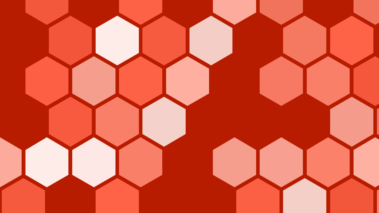 Tomato hexagon background — free HD tomato color wallpaper 1920x1080