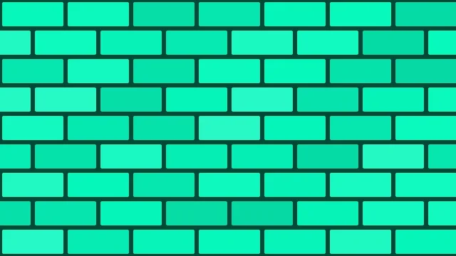 Tropical Mint brick background — free HD tropical mint color wallpaper 1920x1080