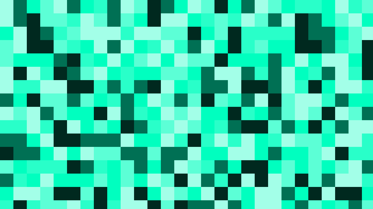 Tropical Mint pixel background — free HD tropical mint color wallpaper 1920x1080