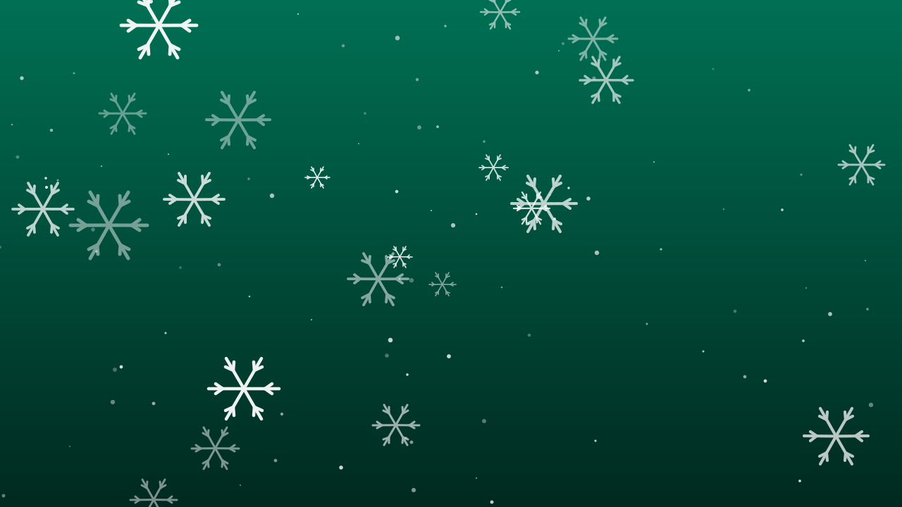 Tropical Mint snowflake background — free HD tropical mint color wallpaper 1920x1080